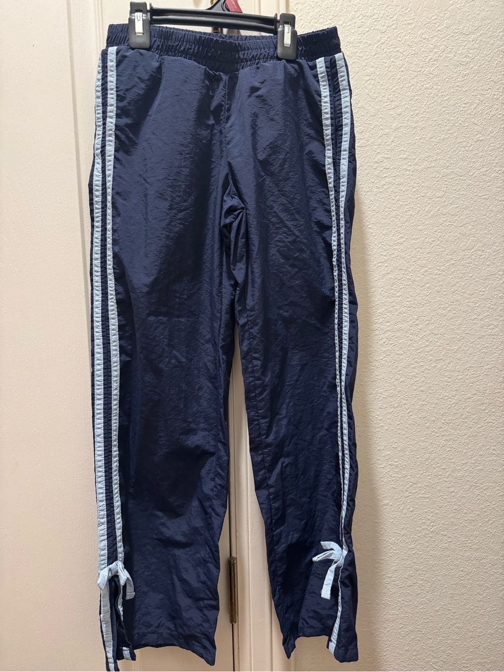 art class Navy Jogger Sweatpants with Light Blue Side Stripes